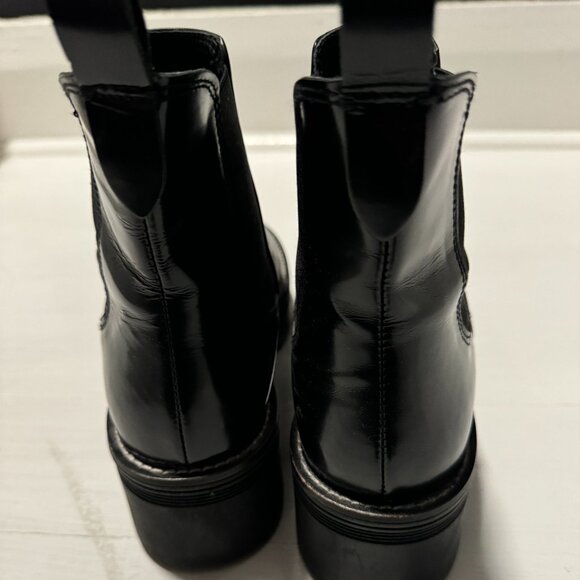 Zara - black boot - Picture 2 of 3